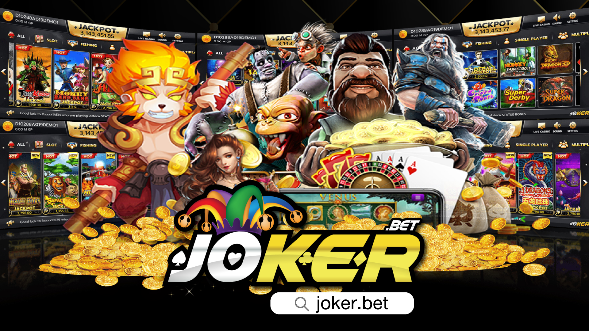 jokergame กับเกมสล็อตที่น่าลงทุน